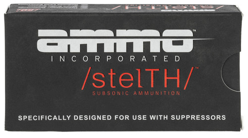 Ammo Inc stelTH Self Defense 9mm, 147gr, Total Metal Case, 50Bx/20Cs
