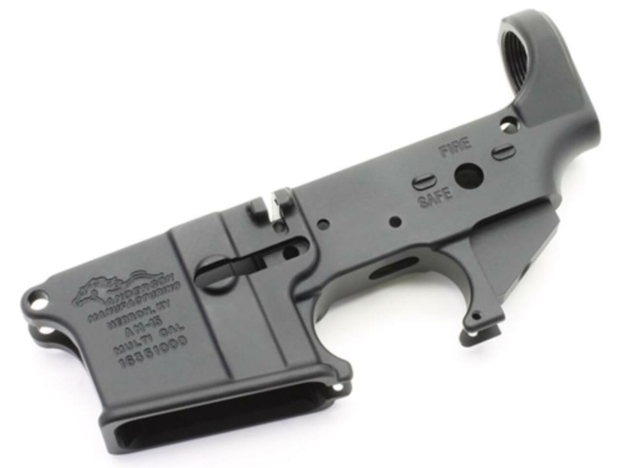 Anderson AR-15 Stripped Lower Receiver Multi-Caliber Black Hardcoat – Packaged