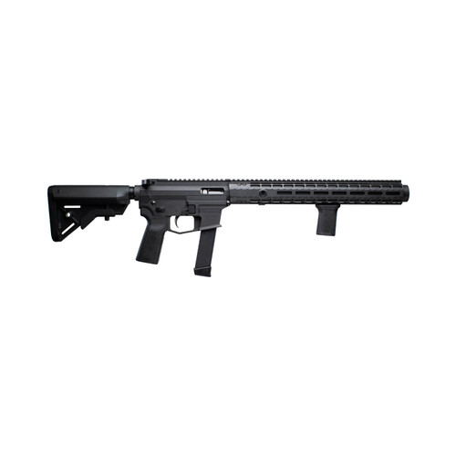 Angstadt Vanquish 9mm, 16″ Barrel, Black, Integral Suppressed Rifle, 17rd