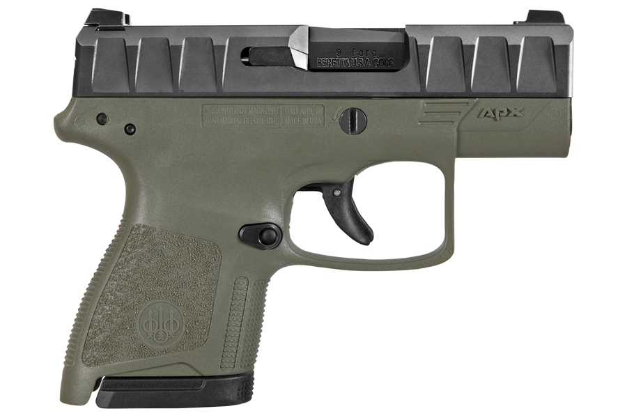 APX-A1 Carry 9mm Pistol with OD Green Frame