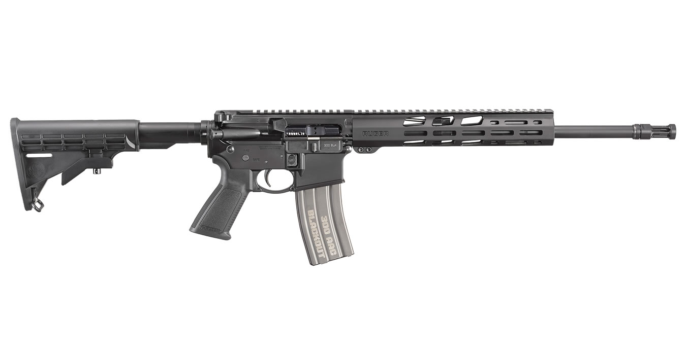 AR-556 300 Blackout Semi-Auto Optics-Ready Rifle with Free-Float Handguard
