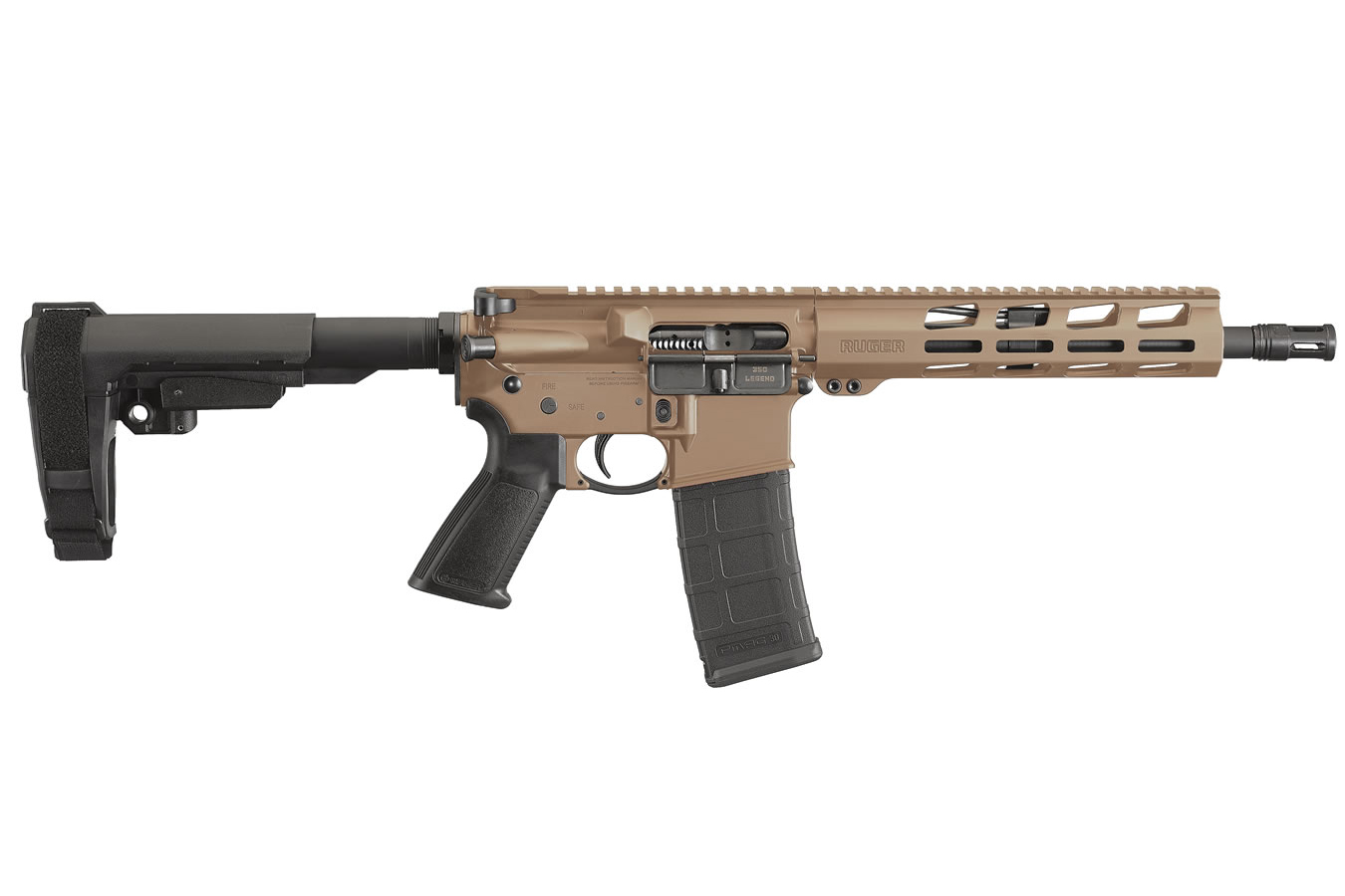 AR-556 5.56mm AR15 Pistol with Flat Dark Earth Cerakote Finish