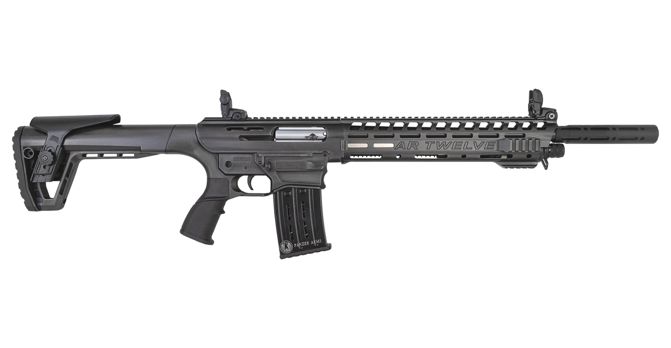 AR Twelve 12 Gauge Semi-Auto Shotgun with Distressed Gray Finish