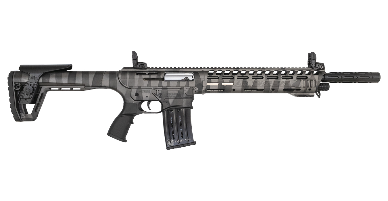 AR Twelve 12 Gauge Semi-Auto Shotgun with Gray Finish