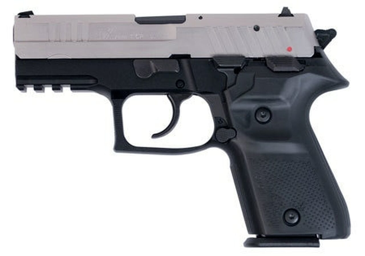 Arex Rex Zero 1 Compact Single/Double 9mm 3.85″ Barrel, Black Synthetic Grip Black Frame Nickel, 15rd