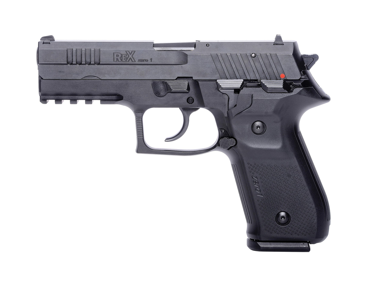 Arex Rex Zero 1 Standard 9mm, 4.3″ Barrel, Contrast Sights, Black, 17rd