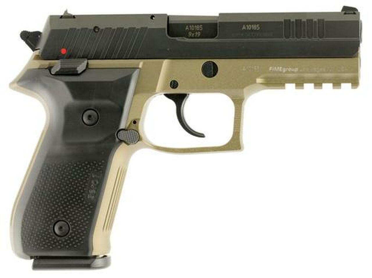 Arex Rex Zero 9mm, 4.25″, 17rd, 3-Dot Sights, Black Nitride