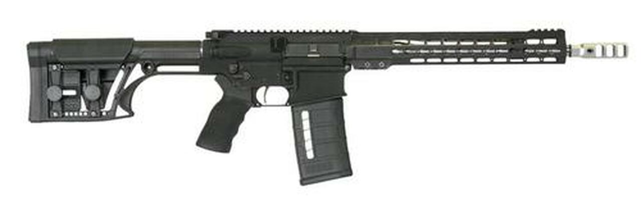 ArmaLite AR-10 3-Gun Rifle 13.5″ SA 308 Win 13.5″ Barrel, MBA-1 Stock Black, 25rd