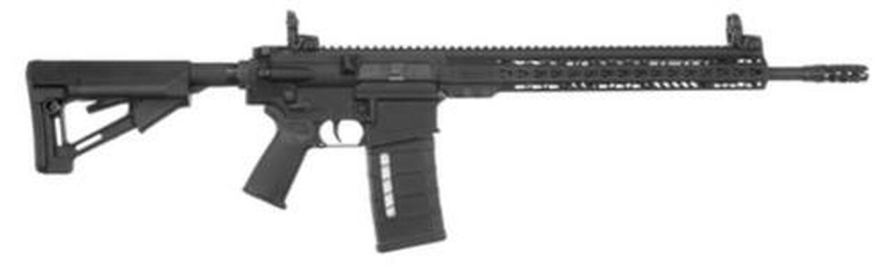 Armalite AR-10 Tactical 7.62x51mm 18″ Barrel Magpul MBUS Flip-Up Sights Magpul STR Collapsible Stock 25rd
