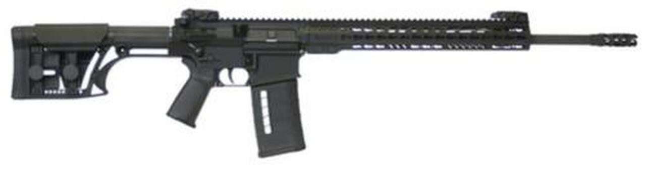 Armalite AR-10 Tactical With Adjustable Stock 7.62x51mm 20″ Barrel MBA-1 Light Weight Precision Adjustable Stock Black 25rd