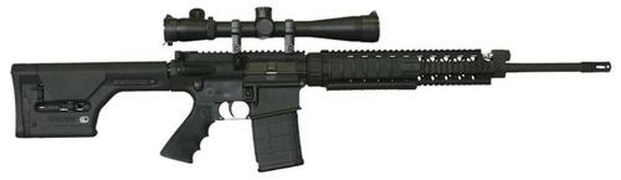Armalite AR-10A Super SASS .308 Win/7.62, 20″ Barrel, Black Magpul PRS Stock Black,, rd, 20 rd