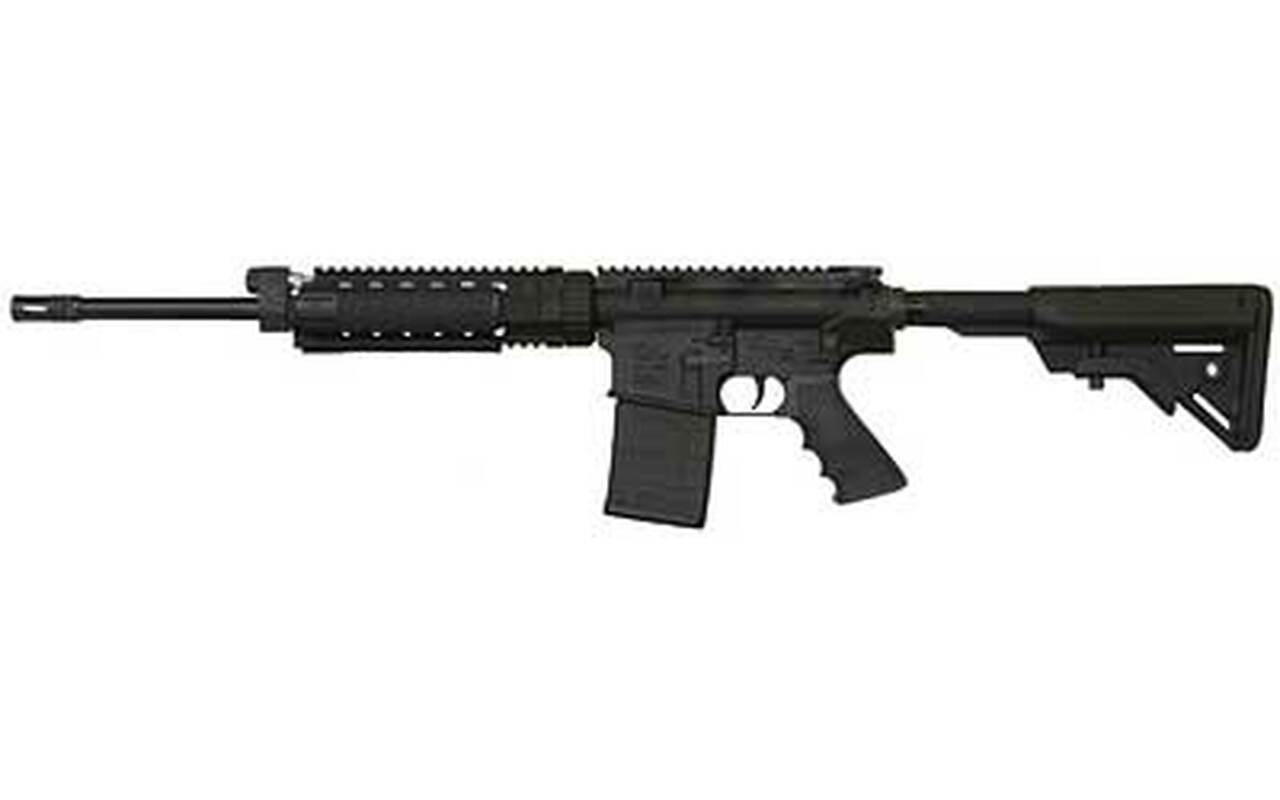 Armalite AR-10A Super SASS Carbine .308 Win/7.62, 16″ Barrel, Black Collapsible Stock, Black,, rd, 20 rd