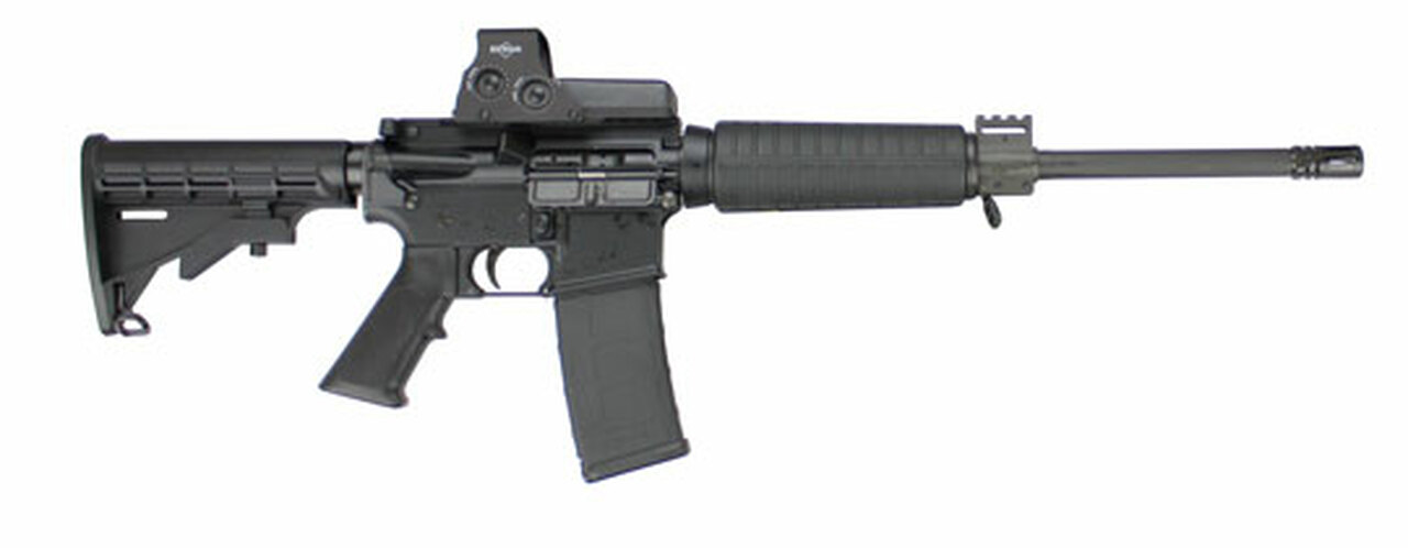 Armalite AR-15 Rifle Package, EOTech 512 Sight, Case & Mags