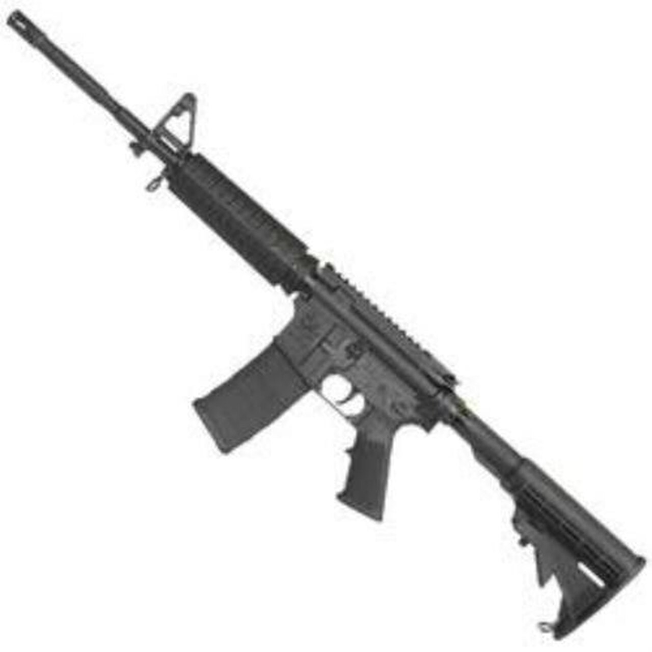 Armalite, Defensive Sporting Rifle, 223 Rem/556NATO, 16″ Barrel, 1:7 Twist, Black, 6-Position Collapsible Stock, A2 Sights, 30Rd, 1 Magpul Magazine, Mil-spec 1913 Rail