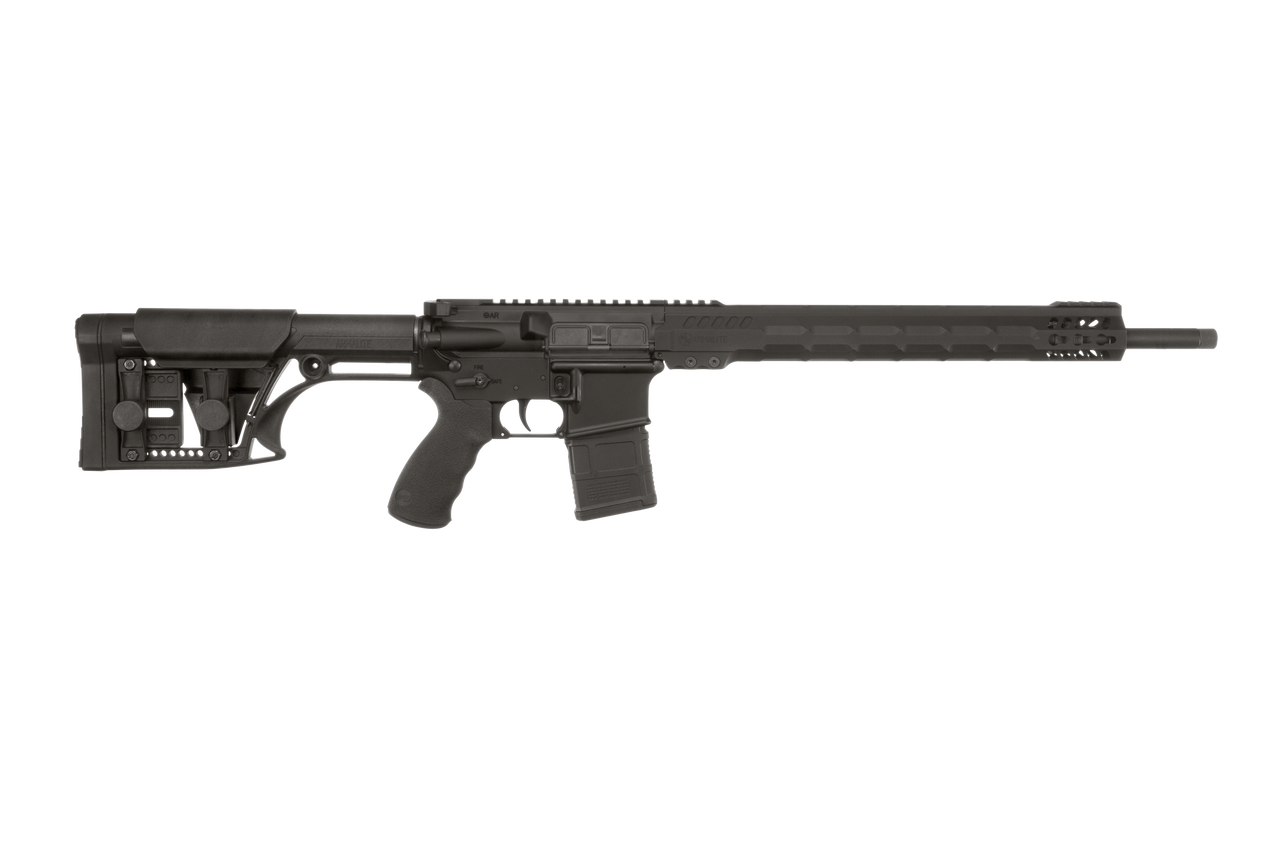 Armalite M-15 Versatile Sporting Rifle 5.56/.223 Wylde 18″ Black Cerakoted SS Barrel MBA-1 Precision Stock 20rd
