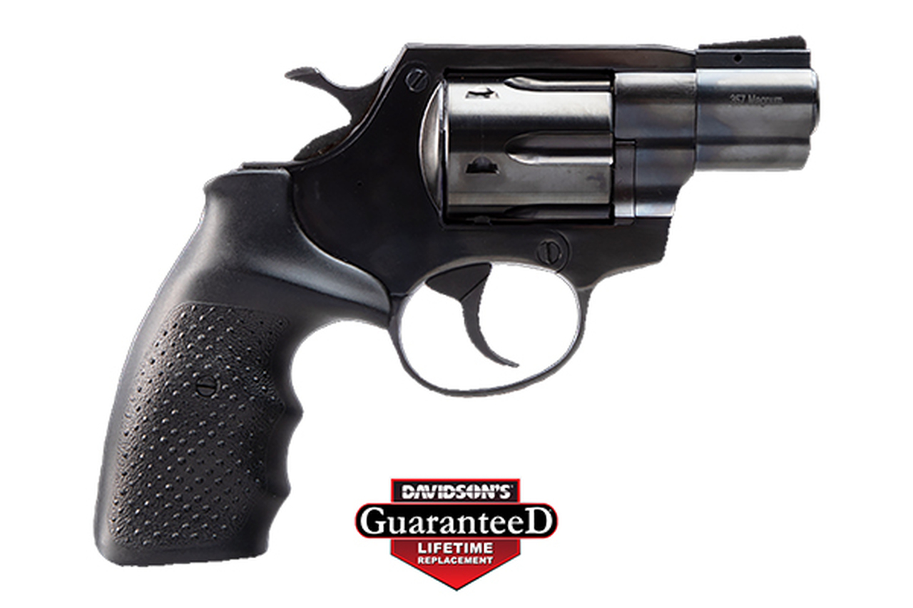 Armscor AL3.0, Revolver, DA/SA, Medium Frame, 357 Mag Magnum, 2″ Barrel, Steel Frame, Black, Rubber Grip, Fixed Sights, 6Rd