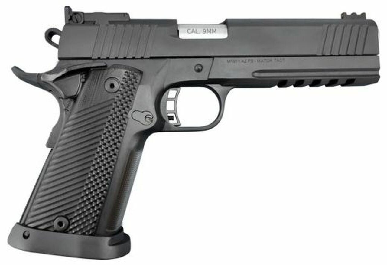 Armscor Pro Match Ultra 1911 9mm, 5″ Barrel, G10 Grips, Black Parkerized, 17rd