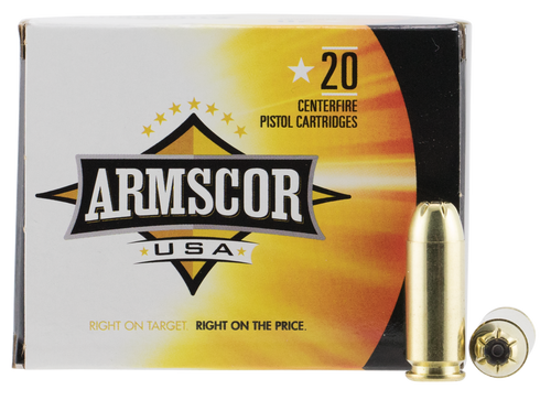 Armscor USA Competition 10mm, 180gr, Jacketed Hollow Point, 20rd Box