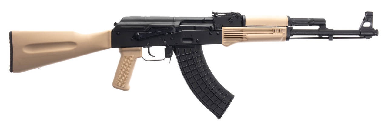 Arsenal AK47 SLR-107R 7.62x39mm, 16″ Barrel, Desert Tan Furniture, 5rd