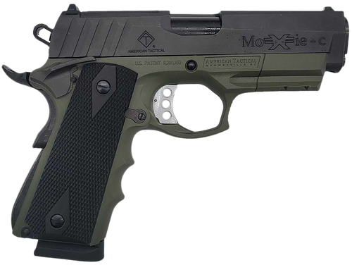 ATI FXH Moxie 45 ACP, 4.25″ Barrel, Battlefield Green Frame, 8rd