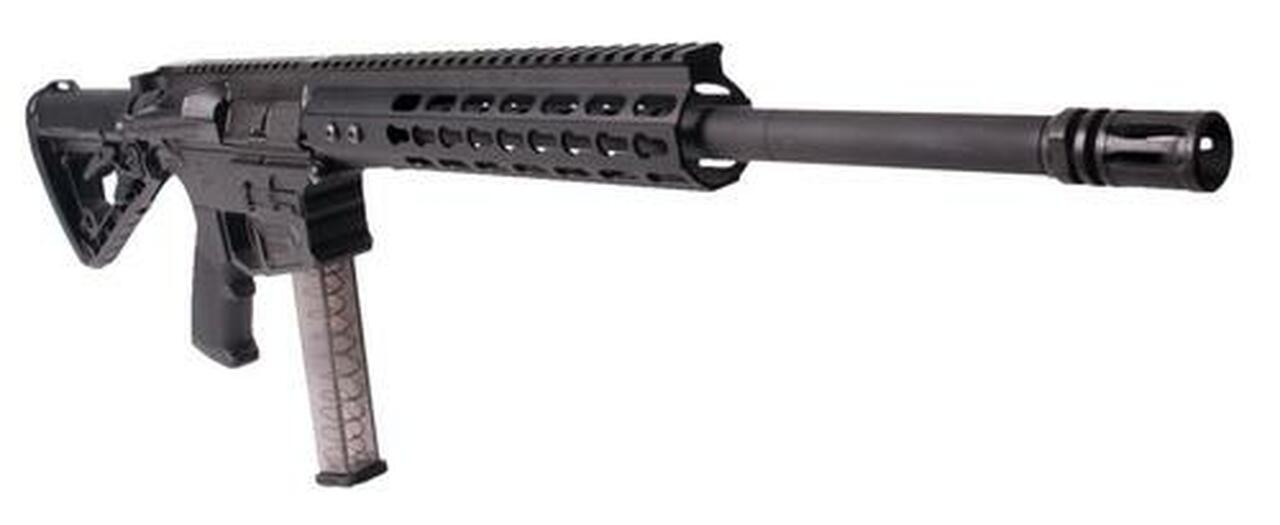 ATI Mil-Sport AR-15, 9mm, 16″, 17rd, 6-Position Stock, Black