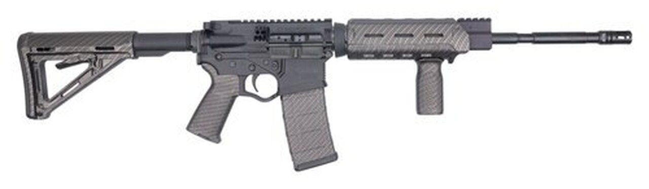 ATI Omni Maxx AR-15, .223/5.56, 16″ Barrel, Carbon Style Magpul Furniture
