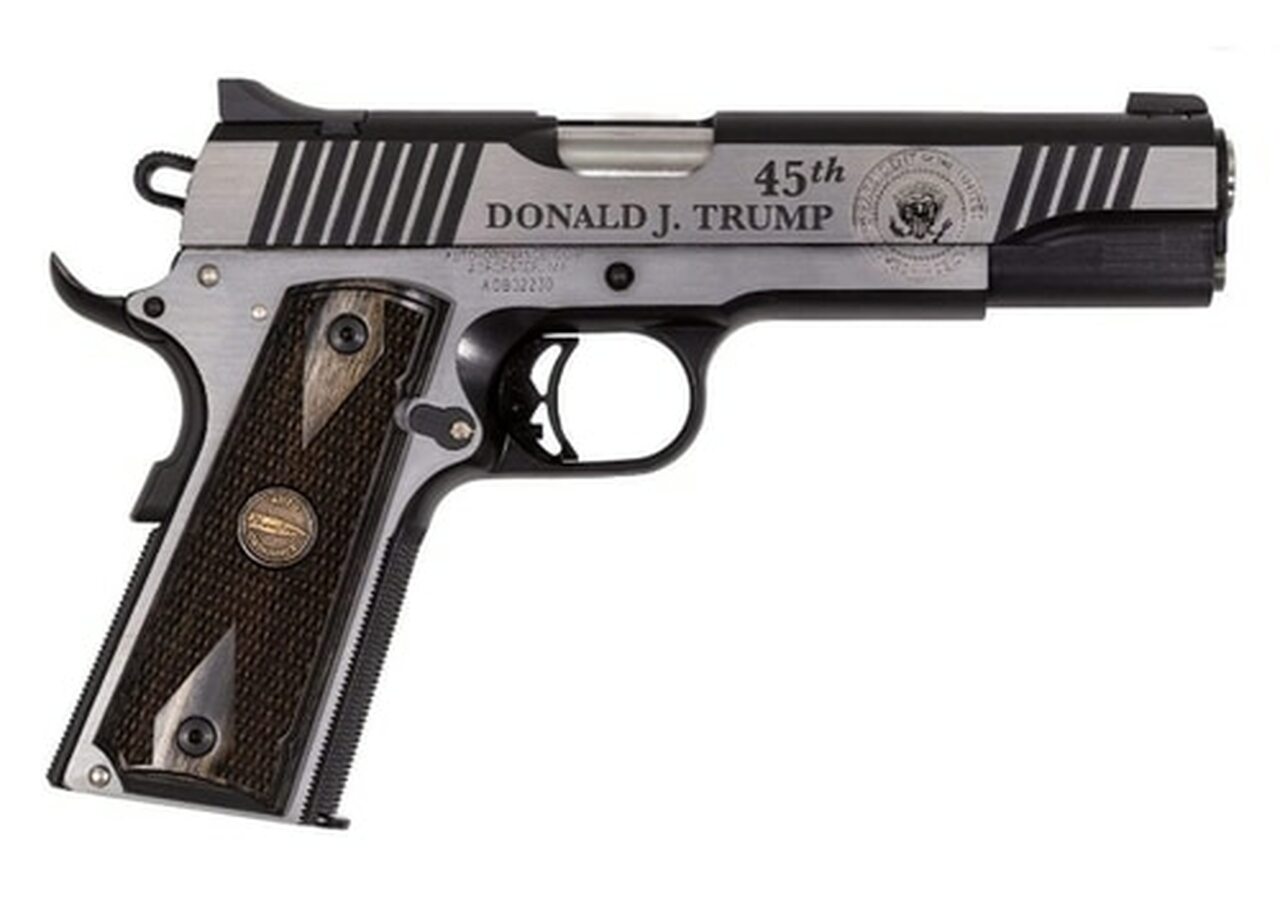 Auto Ordnance 1911 MAGA Trump 45th President 45 ACP, 5″ Barrel