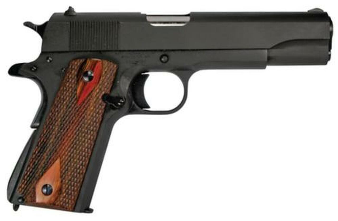 Auto-Ordnance 1911A1 WWII 45 ACP, 5″ Barrel, Parkerized, 7rdrd *MA Compliant*