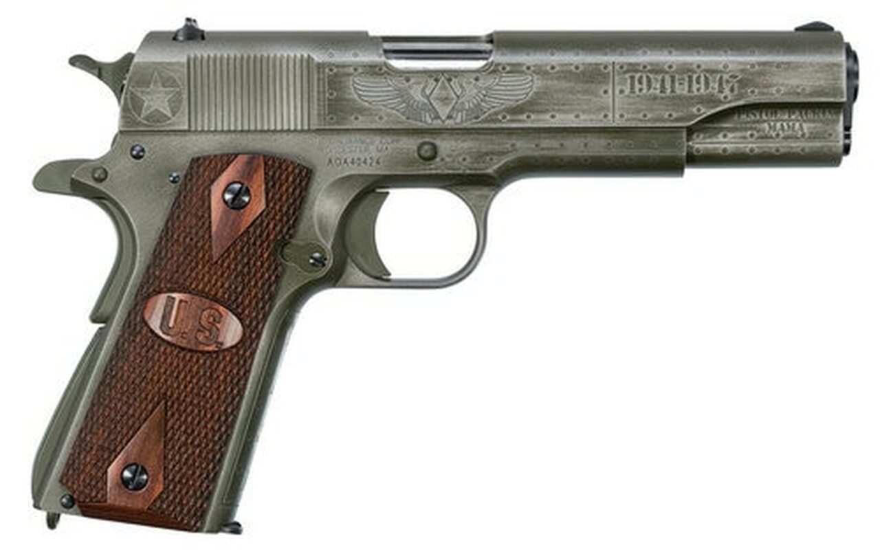 Auto Ordnance Fly Girls Special Edition WW2 1911, .45Cal.,5″ Barrel, U.S. Logo Grip
