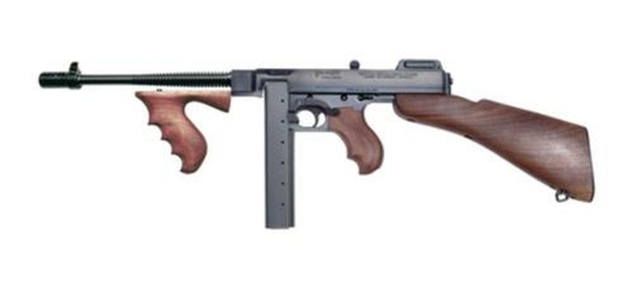 Auto Ordnance Model SBR 45 ACP 10.5″ Barrel Detachable Walnut Stock 30rd – All NFA Rules Apply