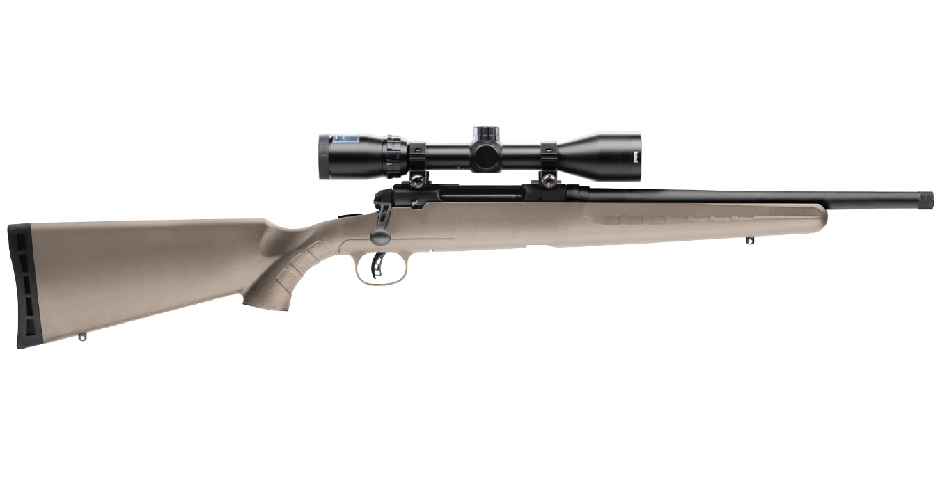 Axis II Flat Dark Earth Exclusive 308 Win w / 3-9×40 Scope and Threaded Barrel