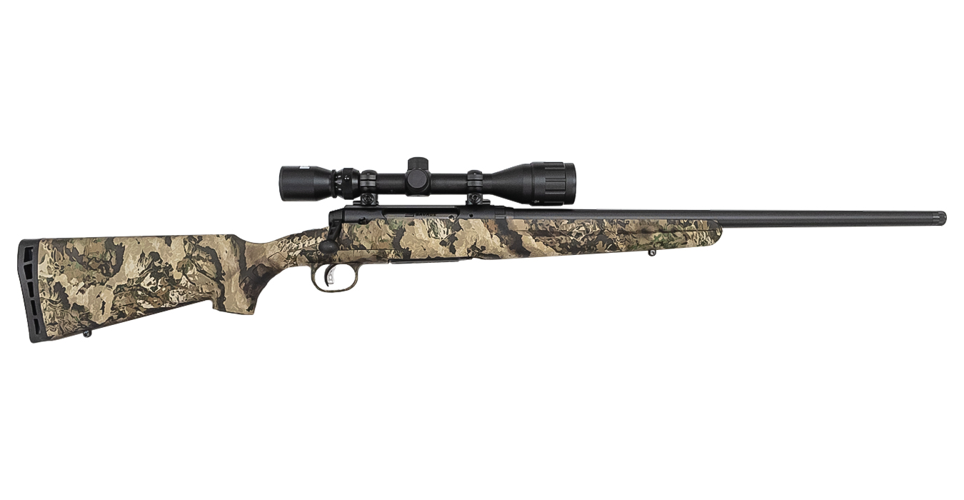 Axis II Veil Whitetail Camo Exclusive 308 Win w/ 4-12x40mm Scope and Heavy Barre
