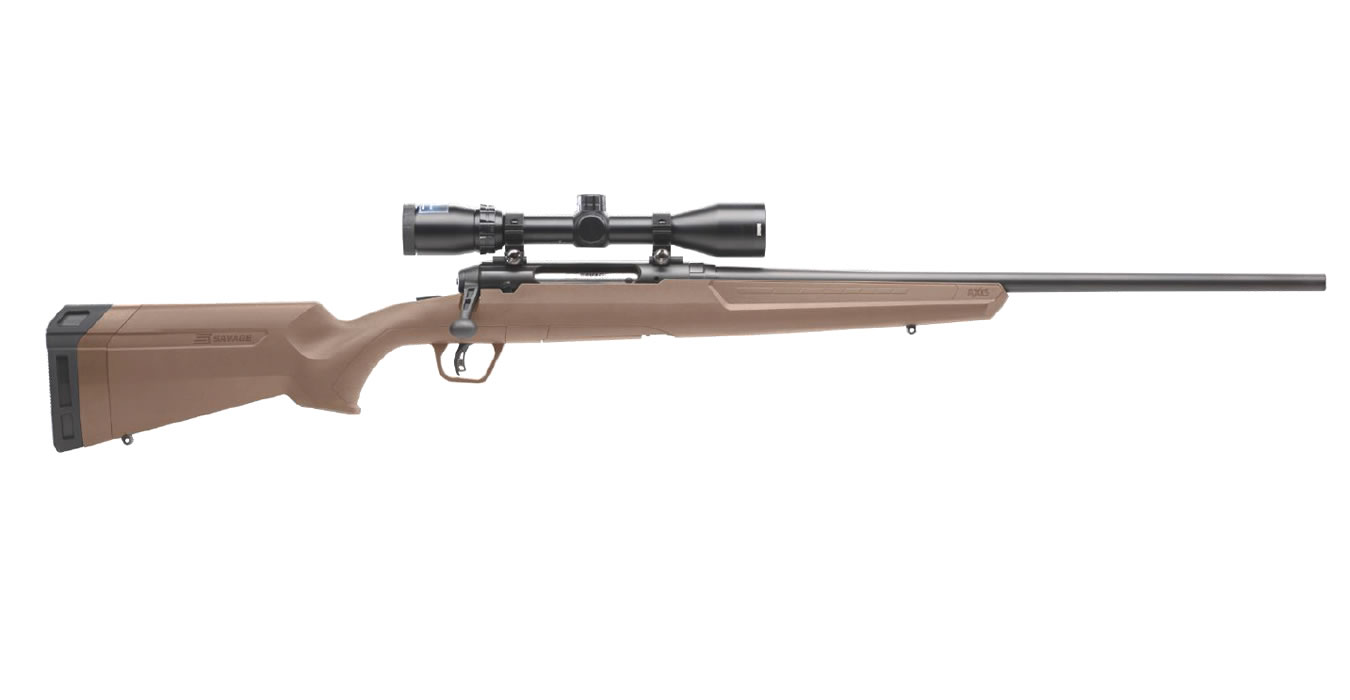 Axis II XP 6.5 Creedmoor Bolt-Action Rifle with FDE Stock and Bushnell 3-9x40mm