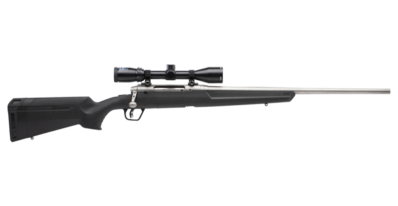Axis II XP Stainless 30-06 Springfield Bolt-Action Rifle with Bushnell 3-9×40 Scope