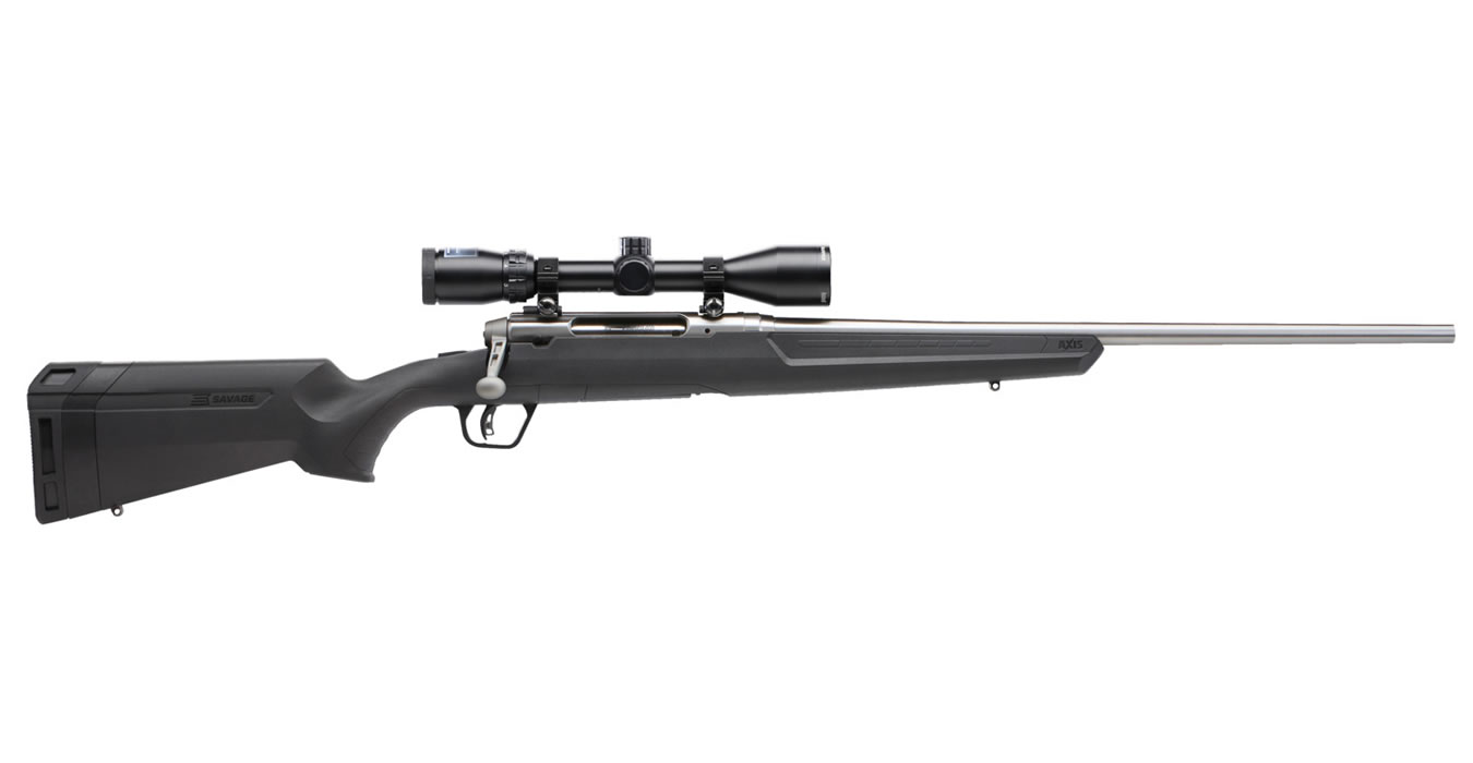 Axis II XP Stainless 7mm-08 Rem Bolt-Action Rifle with 3-9x40mm Riflescope