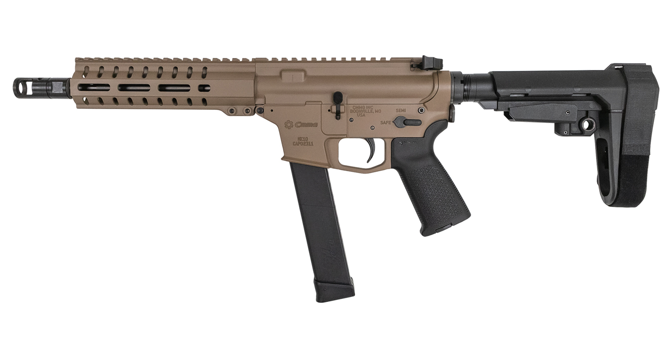 Banshee 300 Mk10 10mm AR Pistol with FDE Cerakote Finish