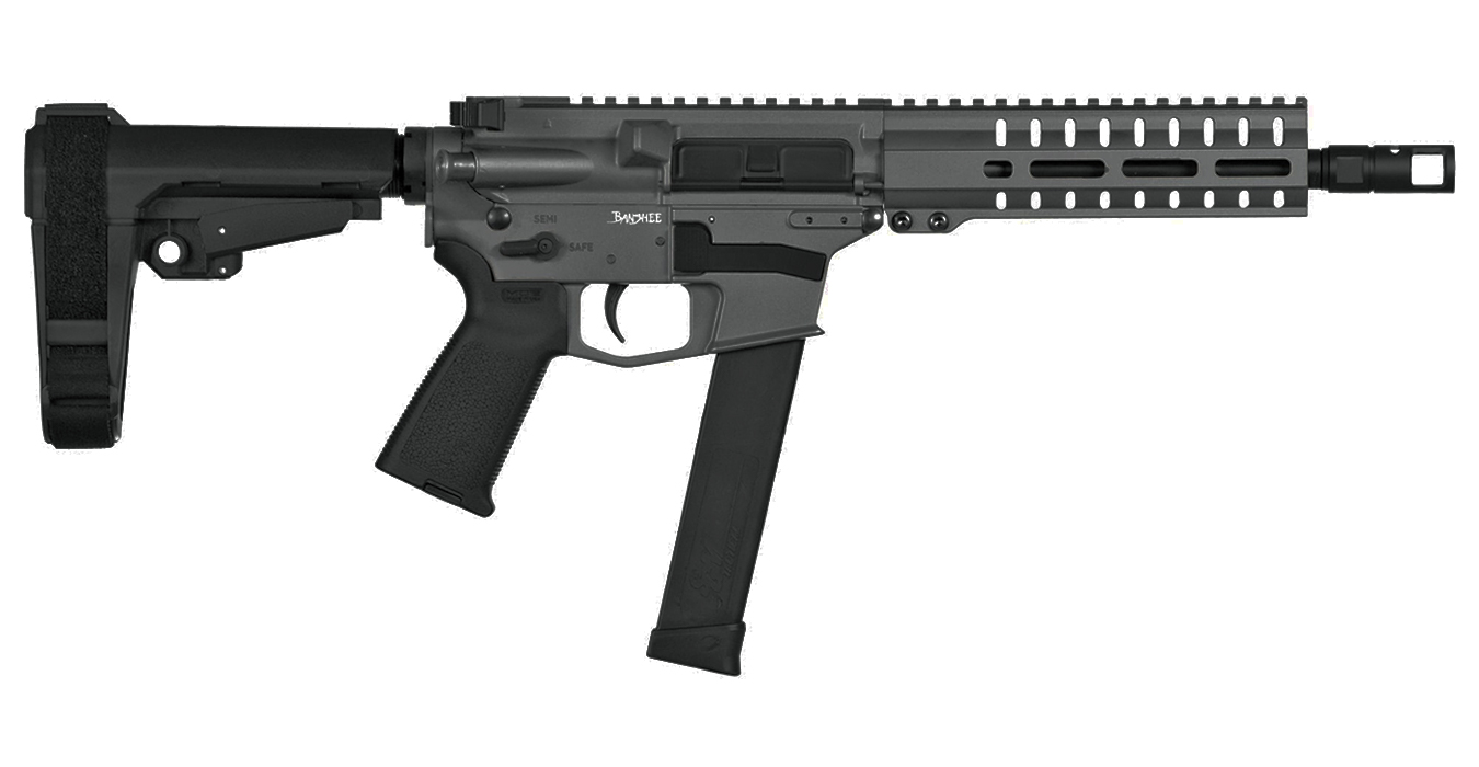 Banshee 300 Mk10 10mm Sniper Grey AR Pistol with CMMG RipBrace