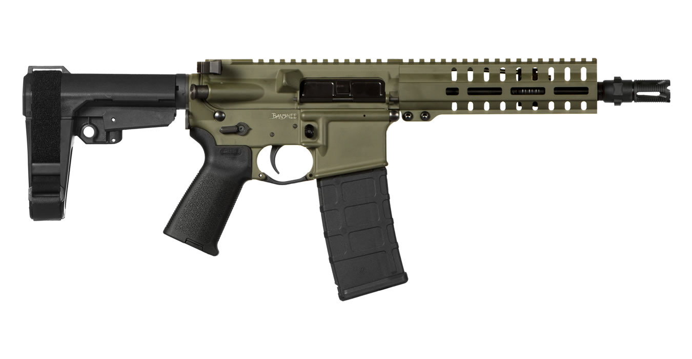 Banshee 300 MK4 300 Blackout Pistol with OD Green Finish