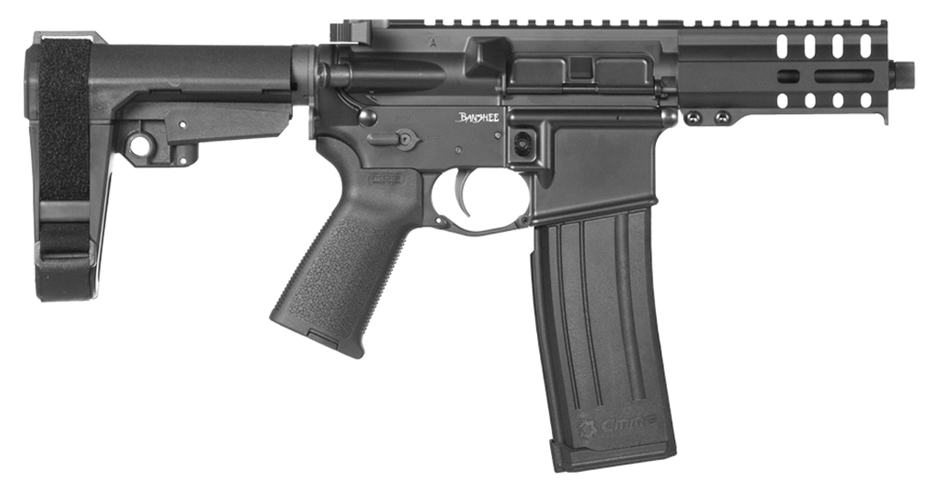 Banshee 300 Mk4 5.7x28mm Semi-Automatic Pistol with Graphite Black Cerakote Finish