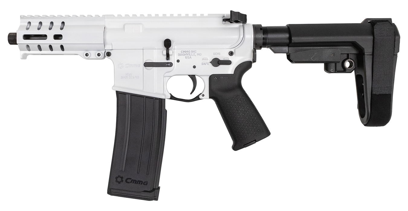 Banshee 300 Mk4 5.7x28mm Semi-Automatic Pistol with Storm Trooper White Cerakote Finish