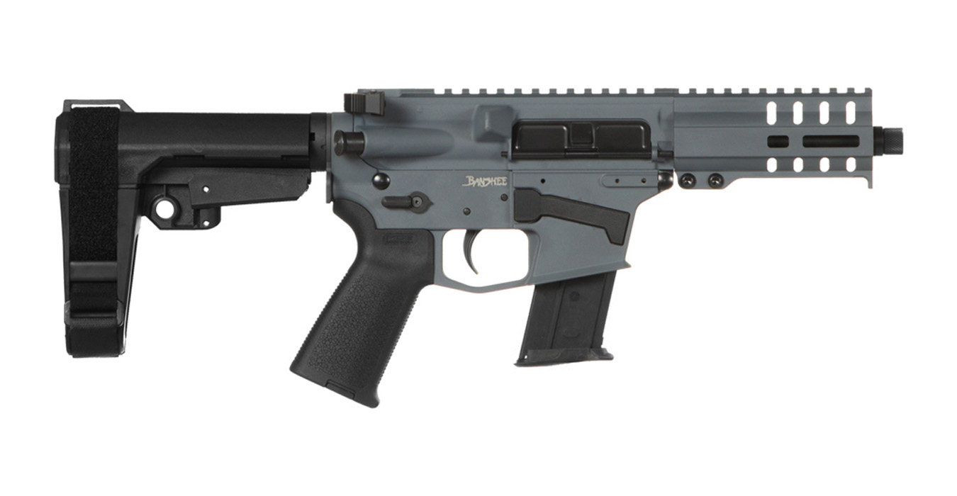 Banshee 300 Mk57 5.7x28mm AR Pistol with Slate Cerakote Finish