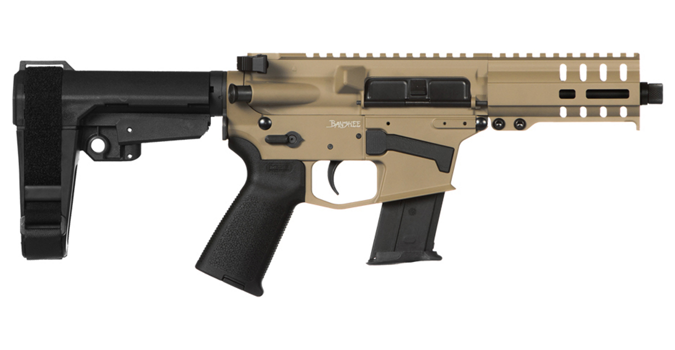 Banshee 300 Mk57 5.7x28mm Semi-Automatic Pistol with FDE Cerakote Finish
