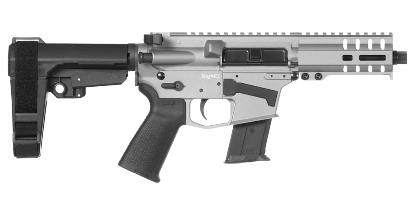Banshee 300 Mk57 5.7x28mm Semi-Automatic Pistol with Titanium Cerakote Finish