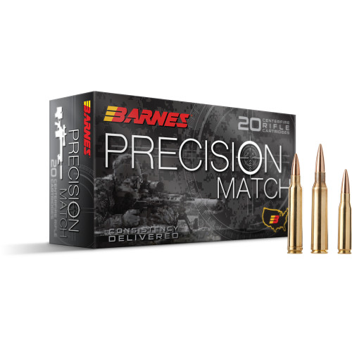 Barnes Precision Match 260 Remington, 140gr, Boat Tail, 20rd Box