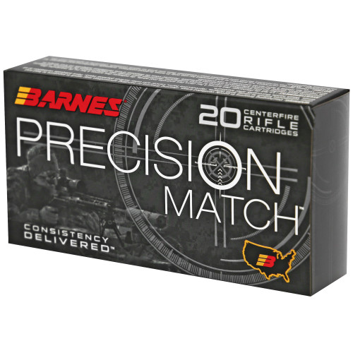 Barnes Precision Match 6.5 PRC, 145gr, Open Tip Match Boat-Tail, 20rd Box