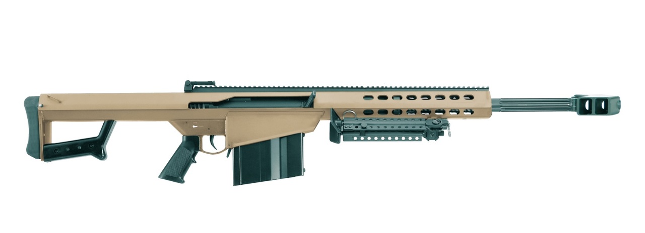 Barrett 82A1 .50 BMG, 20″ Fluted Barrel, Monopod Included, Flat Dark Earth, 10rd