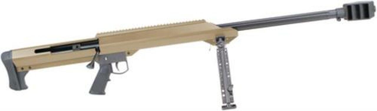 Barrett 99 .416 Barrett 32″ Match Barrel, Carry Case, Tan Cerakoted Receiver