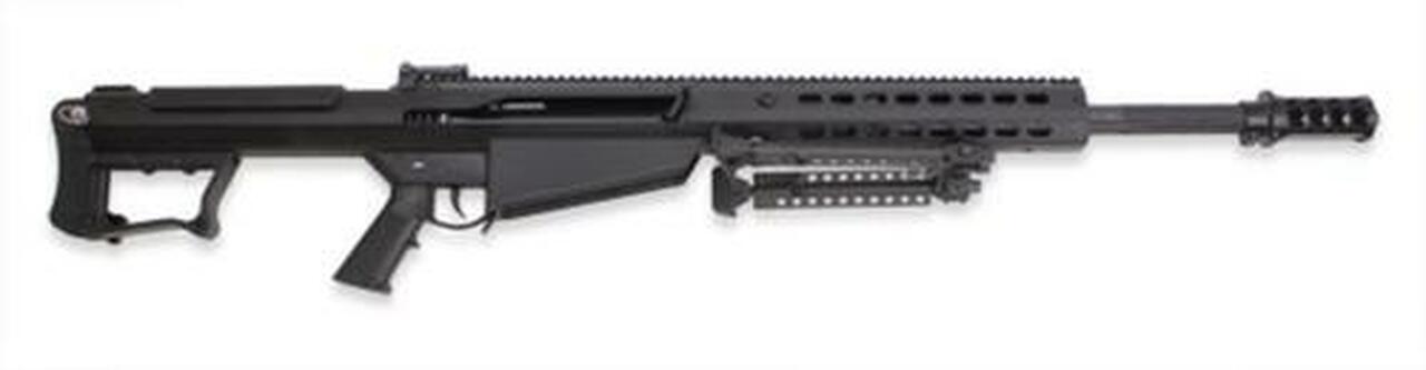 Barrett M107A1 .50 BMG 20″ Chrome Lined Barrel Suppressor-Ready Muzzle Brake Black Ceracote Finish 10 Rd Mag