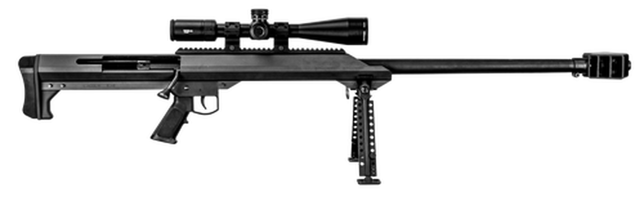 Barrett M99 with Vortex Scope 416 Barrett, 32″ Barrel, Fixed Black Stock, Black Hardcoat Anodized, 1rd