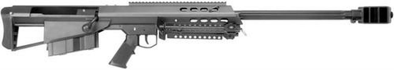 BARRETT Model 95 Bolt Action Repeating Rifle System .50 BMG 29″, 5 Round With Accessories